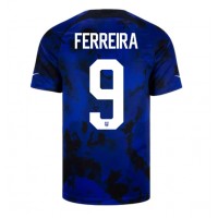 Fotbalové Dres Spojené státy Jesus Ferreira #9 Venkovní MS 2022 Krátký Rukáv